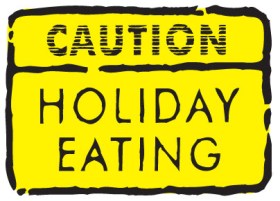 holiday-eating-caution-sign